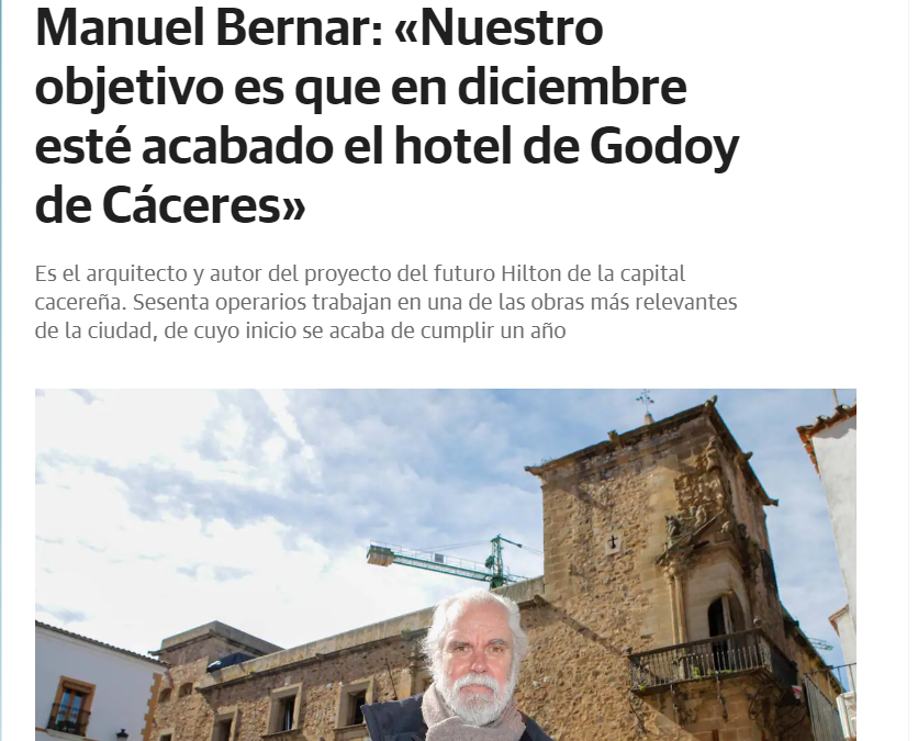ENTREVISTA A MANUEL BERNAR